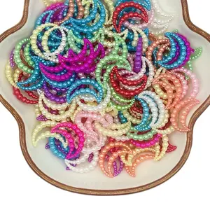 Moon Mini Nail Charms for DIY, No Hole, Nail Art, Nail Charms, Hobbies-20ML