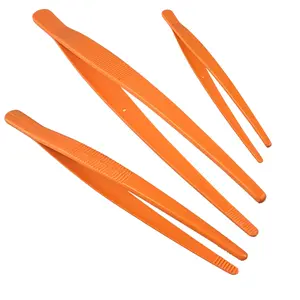3 Piece Plastic Tweezers -  5.75", 7" & 10"  - S1-93099