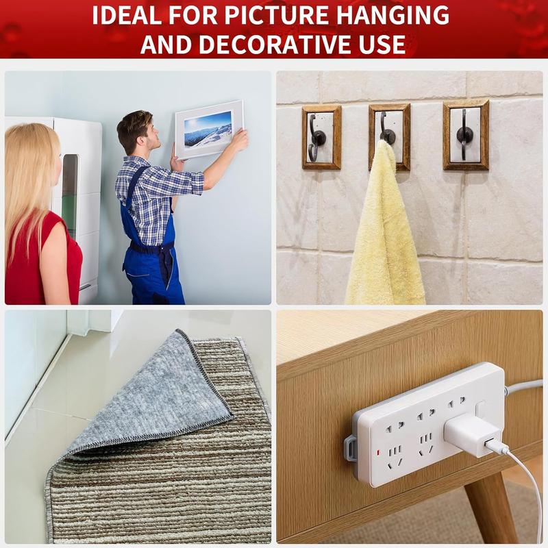 Double Sided Tape Heavy Duty  2 Rolls Adhesive Tape, 19.68ft  Double Sided Mounting Tape,  Mounting  Tape, Two Sided Tape for , , Wall Hooks, LED Strips, DIY Projects