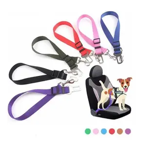 Colorful Adjustable Dog Seat Belt for Safe Travels