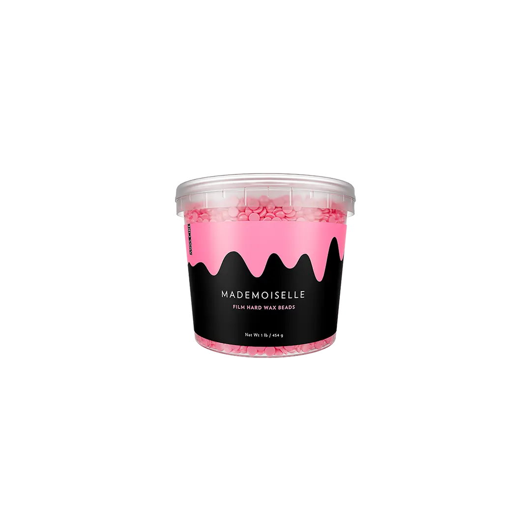 Mademoiselle Pink Polymer-Based Film Hard Wax Beads - 1 Lb Mademoiselle Pink Polymer-Based Film Hard Wax Beads - 1 Lb