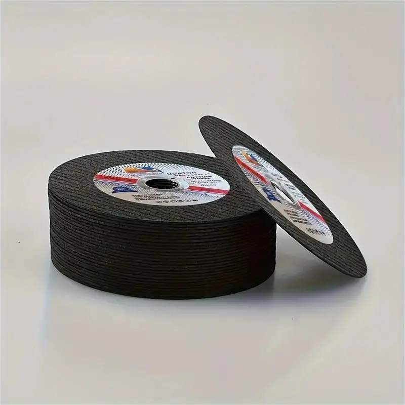 Stainless Steel Cutting Disc Set, Dual Grit Angle Grinding Machine Cutting Disc, Durable Heavy Duty Saw Blades, Grinder Wheels Disc for Resin, Power T