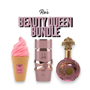 Ro's Beauty Queen Bundle | Cotton Blush + Yara Elixir + Louise Carnival | Eau De Parfum | Lychee - Vanilla & Floral Notes