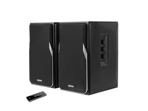 Edifier R1380T Powered Bookshelf Speakers, 2.0 Stereo Active Near Field Monitors, Studio Monitor Speaker, 42 Watts RMS - Black (Pair)