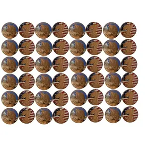 (Tube of 20) American Eagle Walking Liberty 1 oz Colorized Copper Round