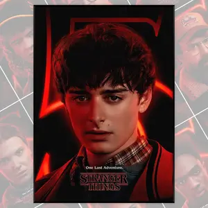 Stranger Things Season 5 Movie Posters Wall Art Print Picture Gift