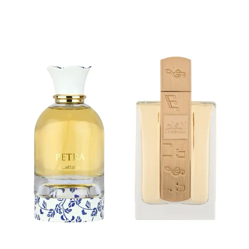 Lattafa Angham + Petra EDP Spray 100Ml Bundle