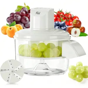 Electric Grape Peeling Machine Automatic Peeler for Small Fruits 20s Fast Peeling Rechargeable Wireless Easy Clean for Home Commercial Use