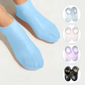 Silicone Socks, Moisturizing Skin Care, Plantar Protective Foot Cover, Four-color Optional, Moisturizing, Crack-proof Protective Cover, Foot Care Tools, Both Men and Women Can Use