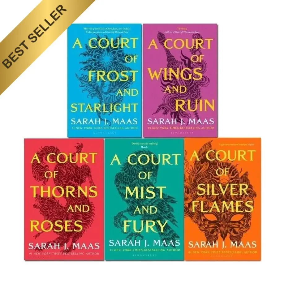 Sarah J. Maas 5 Books Collection Set A Court of Thorns and Roses Series Sarah J. Maas 5 Books Collection Set A Court of Thorns and Roses Series