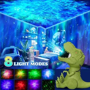 Star Projector Light, Galaxy Light Projector for Bedroom, Dinosaur Star Projector for Kids, Star Projector Galaxy Light with 8 Light Modes