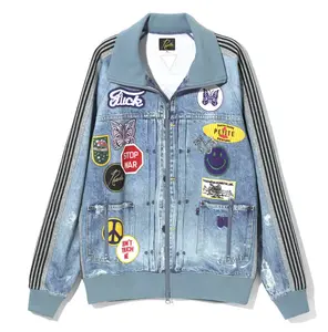 Needles X Midnight Studios Blue Track Jacket Size XL