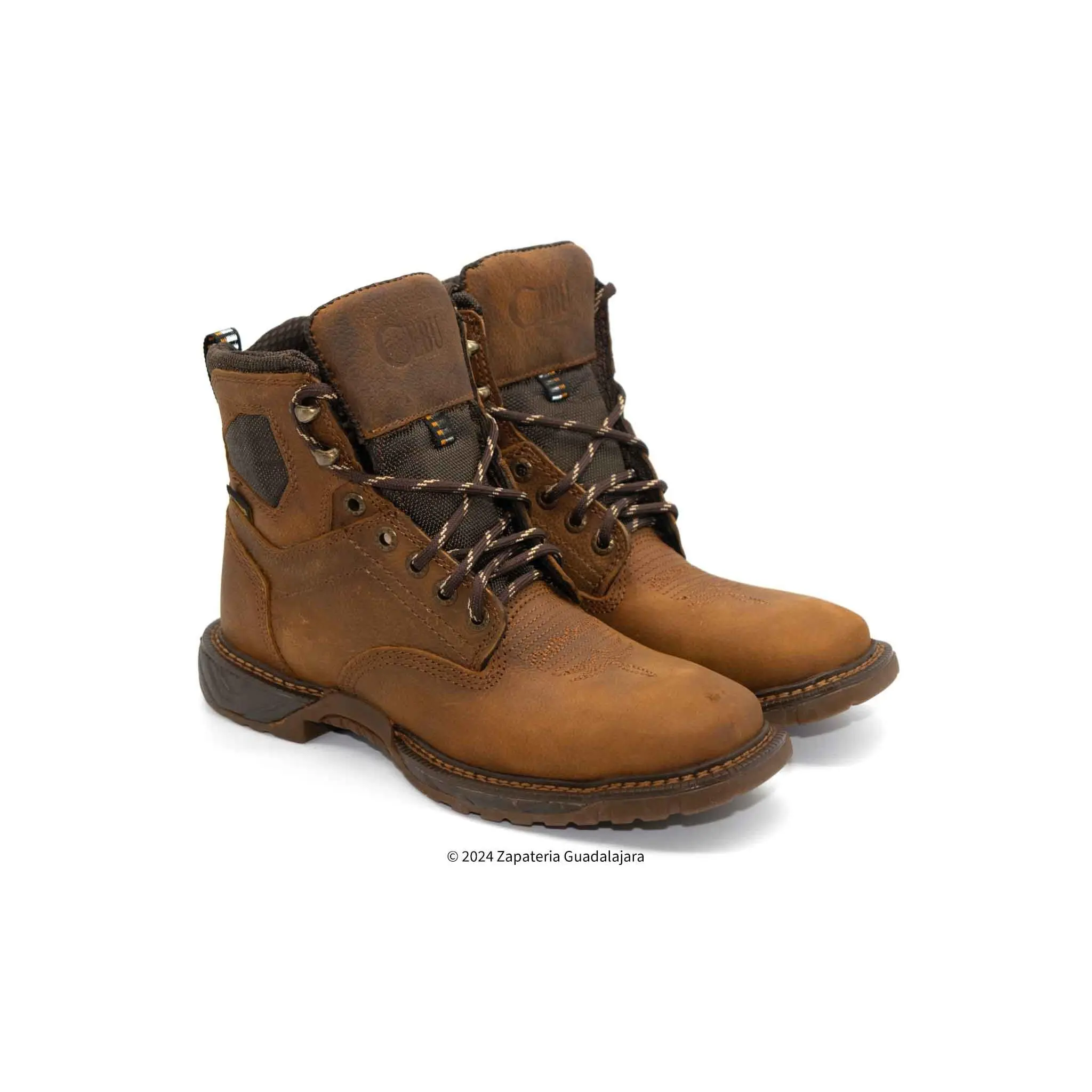 HAWK 6" LACER WORK BOOT TAN Shoe Leather Comfort
