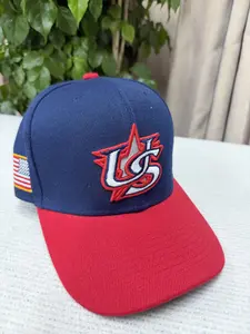 2026 New Snapback Hat US & Puerto Rico Flat-Brimmed Cap Hip Hop Peaked Adjustable Breathable