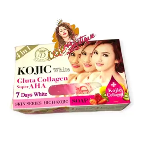 Kojic White Gluta Collagen Super AHA Soap 7 Days White