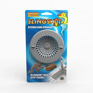 Drain Weasel Slingshot Kitchen Sink Strainer ( 2 pack)