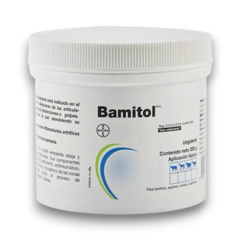 Bamitol  - ointment 200g (usoveterinario) made in mexico