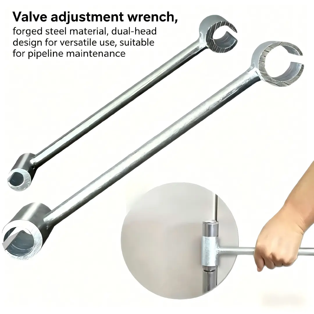 14-25mm Adjustable Hole Opener Hydraulic Door Hinge Adjuster Wrench, Solid Thick Hand Tool with Dual Functionality for Outdoor Door Hinges Repair & Outdoor Projects, Hinge Adjustment Wrench