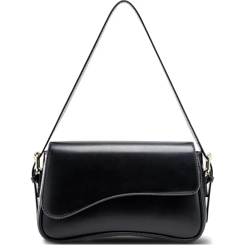 2025 Shoulder Bag for Women Y2K Trendy Red Purse Clutch Purse Handbag PU Leather Tote Bag Crossbody Bags