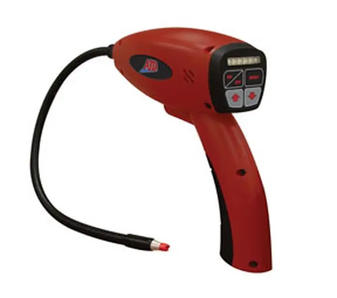 ATD Tools ATD-3697 Electronic Refrigerant Leak Detector - 2.0 lbs, 3 levels of sensitivity, small leaks detection, detects all refrigerants, accurate, reliable, meets SAE J1627 and CE conformity