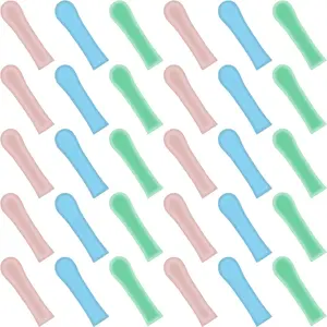 30 Pcs Ear Spoon Tips Ear Cleaner Replacement Tips Ear Cleaner Tips Ear Replacement Pick Ear Wax Removal Replacement Accessories Set for Teens Adults Ear Wax Removal Endoscope (Mixed,Oval)