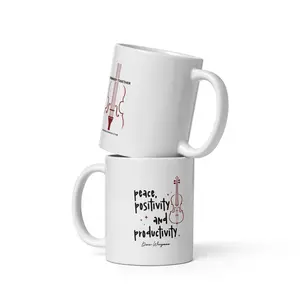 Stronger Together | Peace, Positivity & Productivity Design 2 Mug