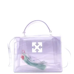 Pre-owned OFF Pvc Top Handle Bags White Jitney 2.8 Bag by Rebag