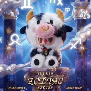 BB3-(015)-Rebel Bear Zodiac Series Vol1 Blind Box