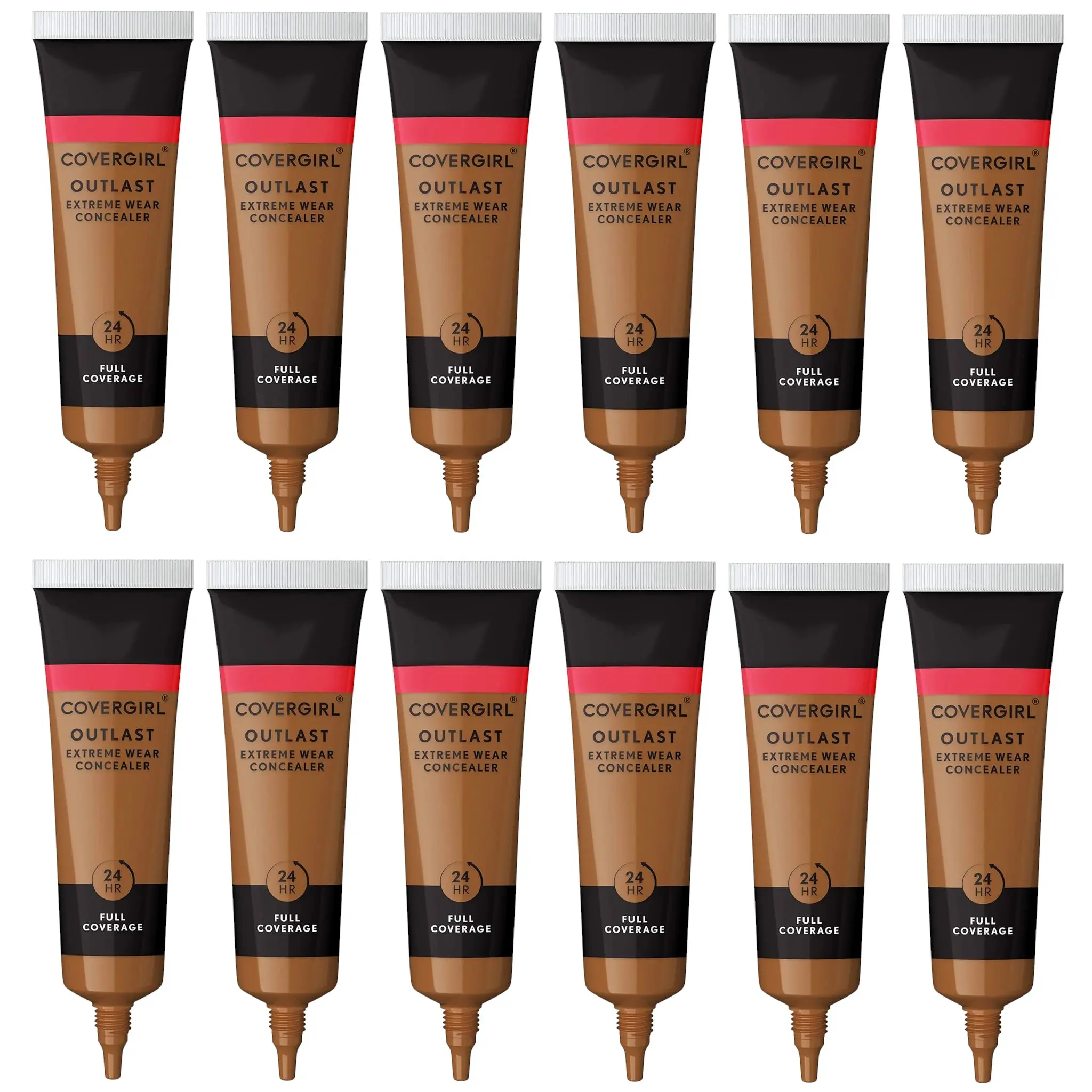 Corrector Impermeable de Larga Duración #872 Warm Tawny Covergirl - Venta al por Mayor 12 Unidades (COG#872)