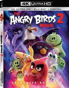 The Angry Birds Movie 2  [4K ULTRA HD BLU-RAY MOVIE] With Blu-Ray, Widescreen, 2 Pack, Dubbed, Subtitled