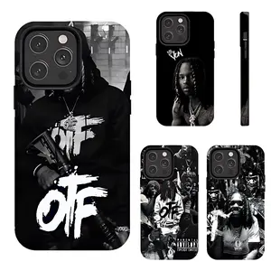 King Von Rapper Phone Case, OTf O Block Collage Aesthetic Cover, Shockproof Protective Case for iPhone 15 14 13 Pro Max, Samsung S24 S23