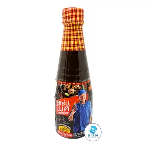 Zab Mike Pasteurized Thai Fermented Fish Sauce (Plara), All-Purpose Formular (11.16 oz) น้ำปลาร้าต้มสุกปรุงรส แซ่บไมค์ สูตรแซ่บทุกเมนู