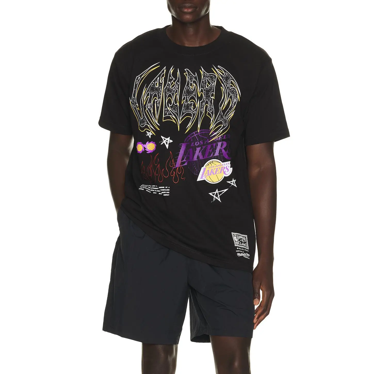 Mitchell & Ness NBA Los Angeles Lakers Best in Class Tee in Black