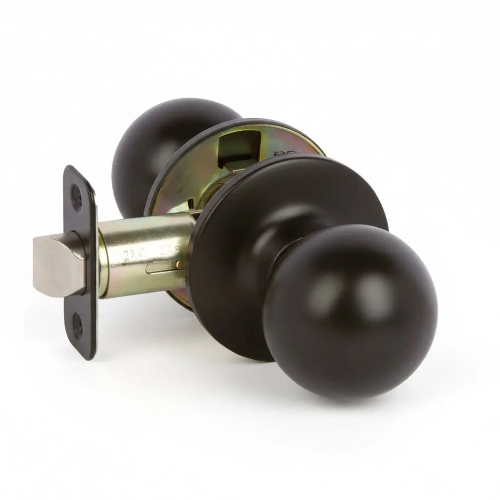 Ashland Passage Door Knob, Matte Black Ashland Passage Door Knob, Matte Black