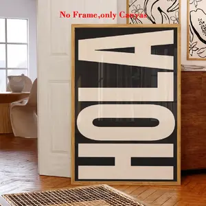 Wall Art Poster, Vintage Spanish Quote Print, Unframed Art Print, Fashionable Home Decor, Ideal for Living Room & Bedroom, No Frame Included