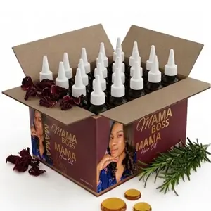 Mama Boss Mama's Oil for All Type of Hair - 22 Bottles, Nourishing and Moisturizing Formula, Ideal for Various Hair Types