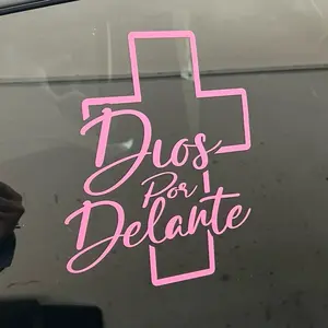 dios por delante car decal dios por delante car decal