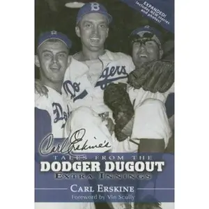 USED Book - Carl Erskine's Tales from the Dodgers Dugout: Extra Innings by Carl Erskine (Hardcover) - english