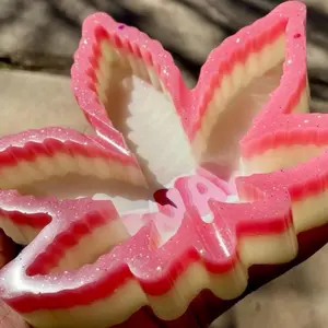 WAP Leaf Pink Tray