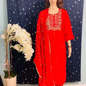 Readymade 3 piece cotton kurti set ( Final Sale - NO RETURN/REFUND )