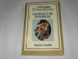 USED Book - Conflict of Interest: A Candlelight Ecstasy Romance #130 by Jayne Castle (Paperback) - english