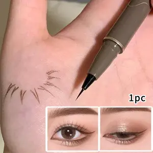 Ultra-Fine Liquid Eyeliner Tip, Quick-Dry Waterproof Smudge-Proof, Long-Lasting, Perfect for Beginners, Makeup Essential, Liquid Eyeliner Pen