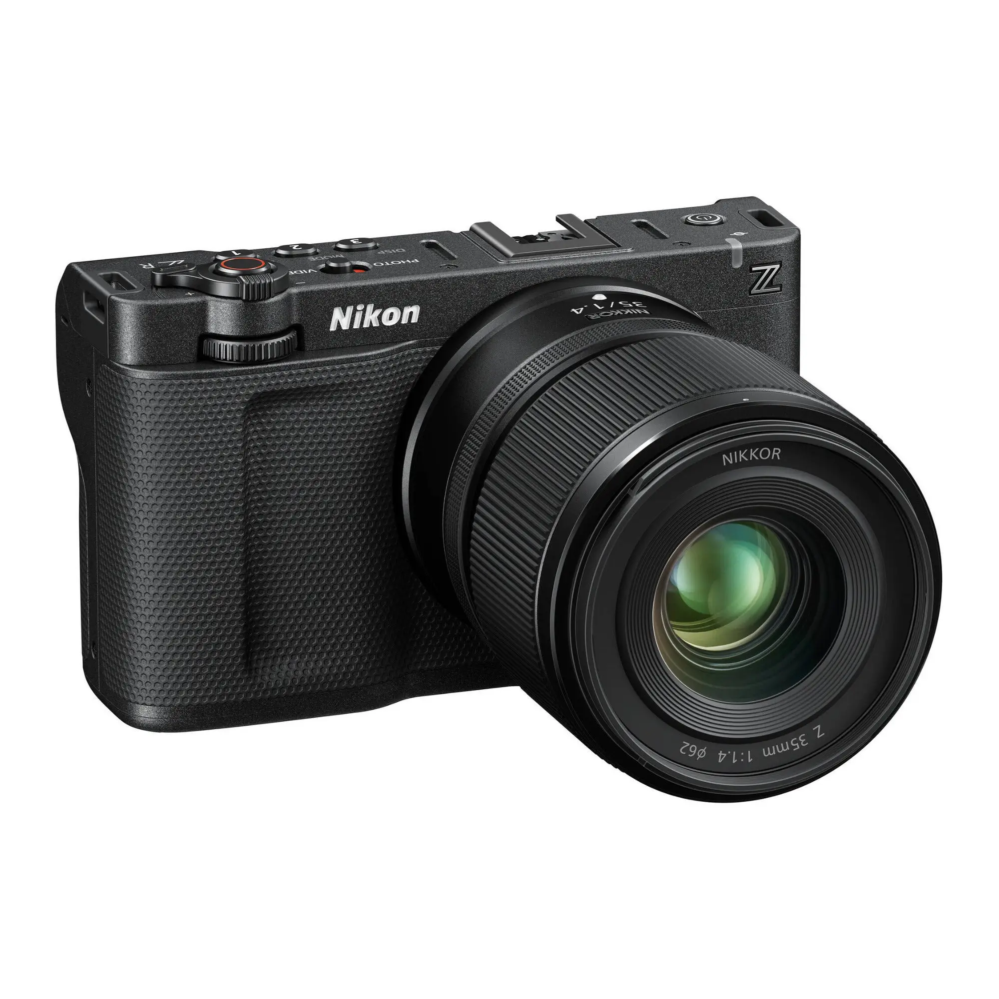 Nikon ZR Cinema Mirrorless Camera Kit with 35mm f/1.4 Lens, Handheld Mobile Compatibility, LCD Touchscreen, MicroSD Support