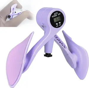 Inner thigh exercise equipment, female pelvic floor muscle trainer, adjustable resistance smart counter, 360-degree rotation, hip and pelvic trainer, fitness equipment