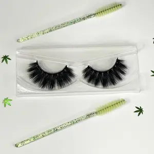 Sixdian Sour Dee 3D Mink Eyelashes Fluffy Soft False Eyelash Dramatic Thick Curly Cross Fake Eye Lashes Extension Makeup Tool Cruelty Free