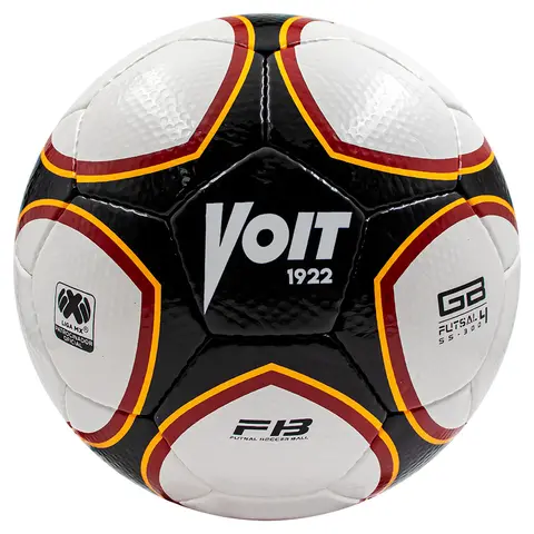 Voit Model A Size 4 White Futsal Soccer Balls - Indoor/Outdoor Use, Standard Size and Shape, Easy Field Visibility, Essential Futsal Accessory
