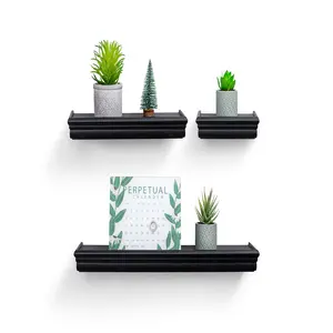 Popular Home Organization Wall Layer Shelf Multi Layer Sundries Storage Display Rack Living Room Background Wall Decor Practical Household Storage Rack