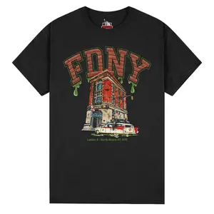 Ectoplasm FDNY Hook & Ladder 8 T-Shirt (7 Sizes)