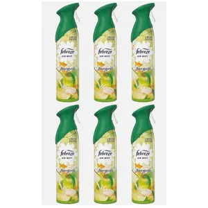Febreze Air Mist Air Freshener Spray Honeysuckle Scent - 6 Pack