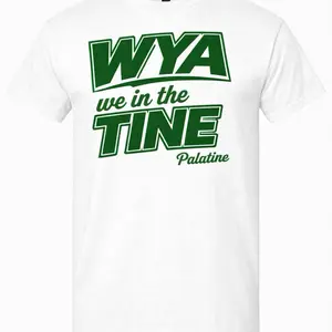 CadillacJerry 1st Collection Wya We in The Tine Palatine white Green T-Shirt for Men Tshirt